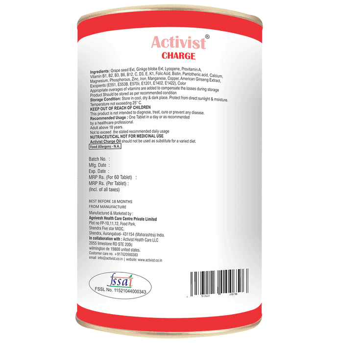 Activist Charge Tablet