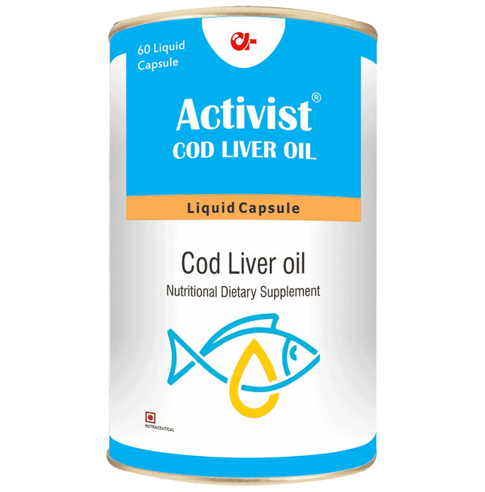 Activist Cod Liver Oil Liquid Capsule