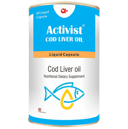 Activist Cod Liver Oil Liquid Capsule