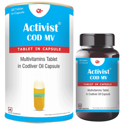 Activist Cod Mv Tablet in Capsule - Classic Derma