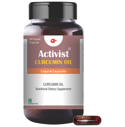 Activist Curcumin Oil Liquid Capsule