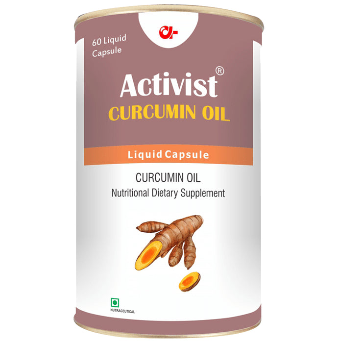 Activist Curcumin Oil Liquid Capsule