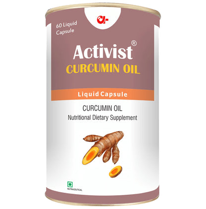 Activist Curcumin Oil Liquid Capsule