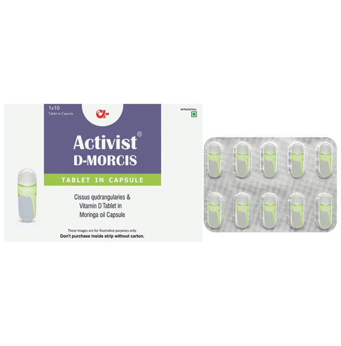 Activist D-Morcis Tablet in Capsule (10 Each) - Classic Derma