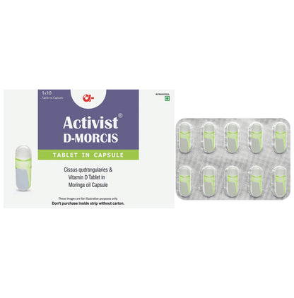 Activist D-Morcis Tablet in Capsule (10 Each) - Classic Derma