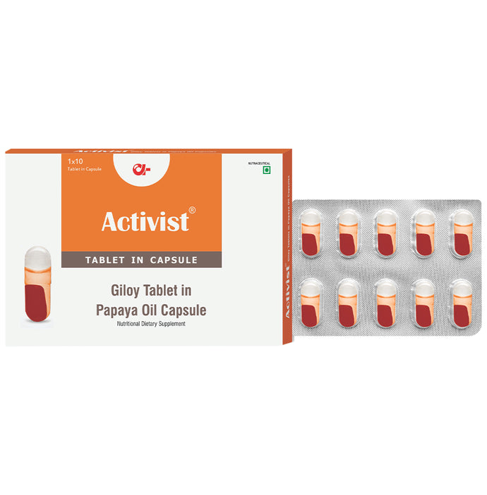 Activist Glioy Tablet in Papaya Oil Capsule (10 Each) - Classic Derma