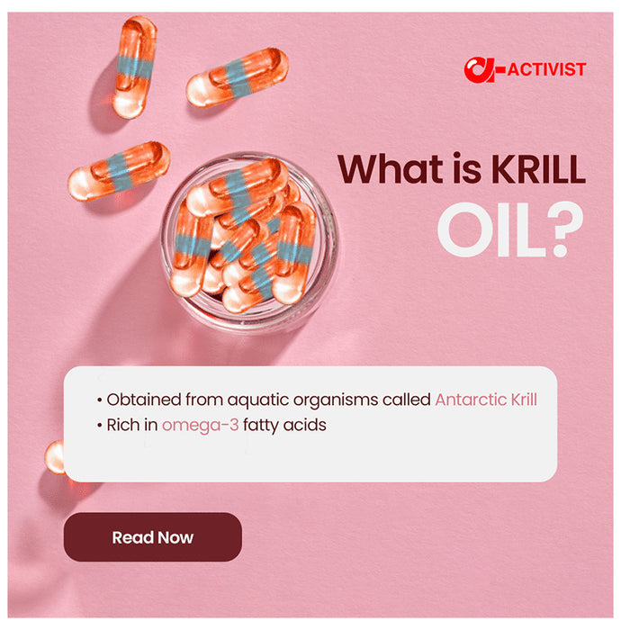 Activist Krill Oil Liquid Capsule (10 Each)
