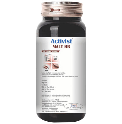 Activist Malt HB Chocolate Malt