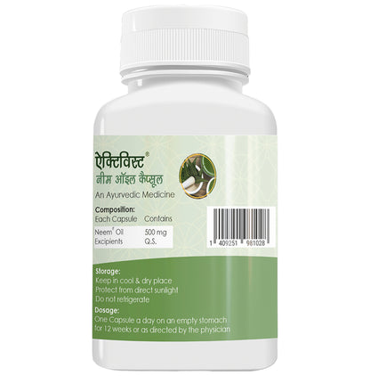 Activist Neem Oil Liquid Capsule