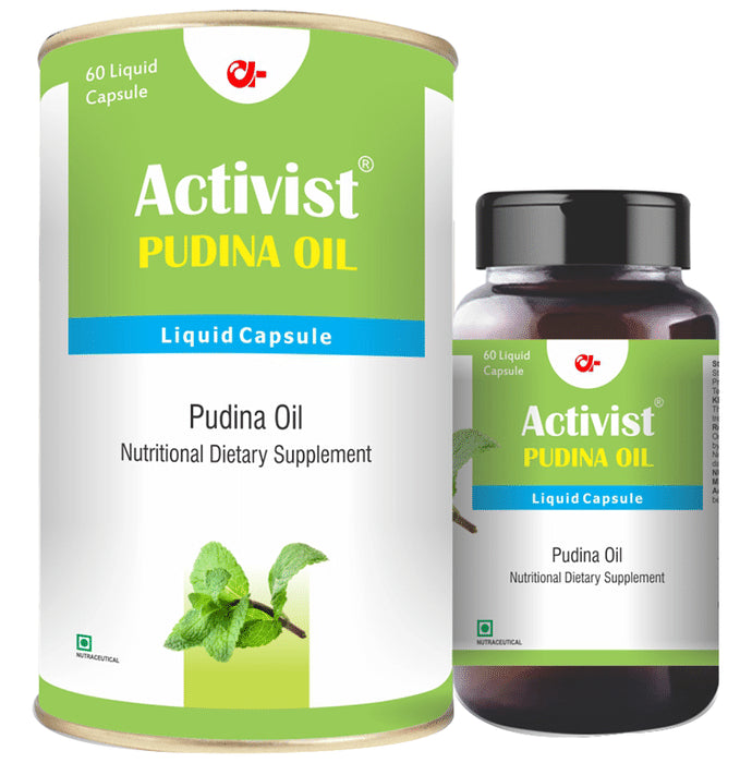 Activist Pudina Oil Liquid Capsule - Classic Derma