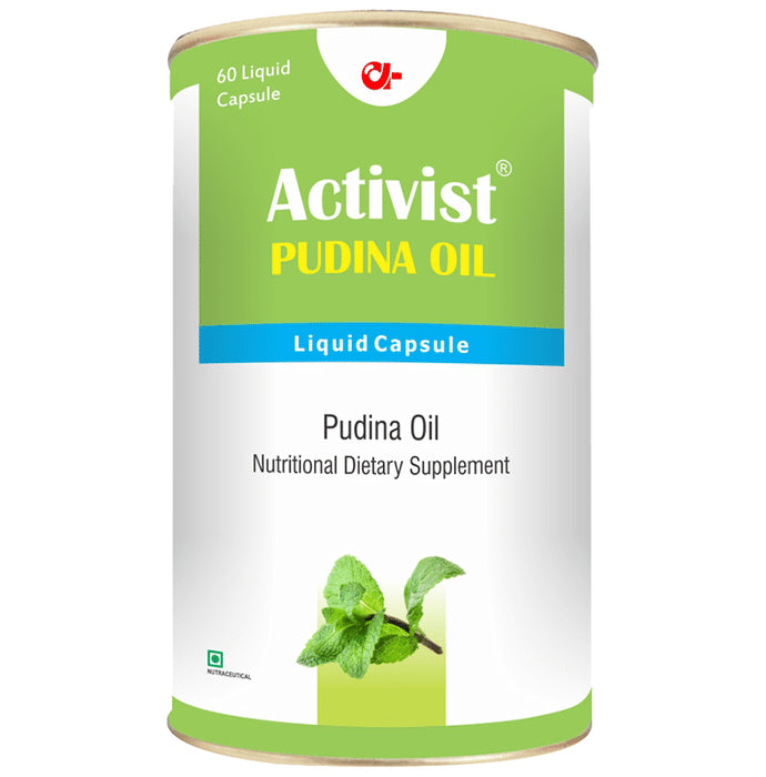 Activist Pudina Oil Liquid Capsule