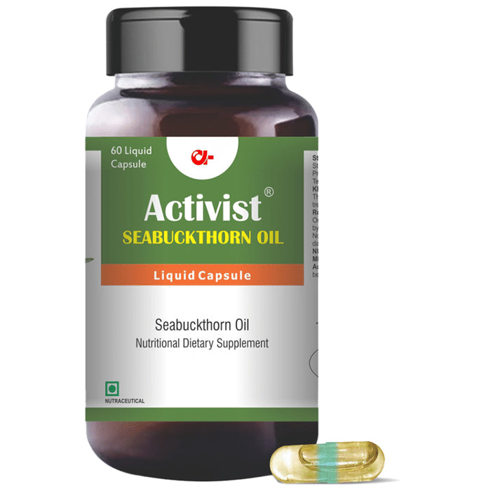Activist Seabuckthorn Oil Liquid Capsule