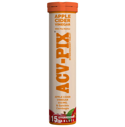 ACV-PIX Apple Cider Vinegar 500mg & Garcinia Cambogia Effervescent Tablet - Classic Derma