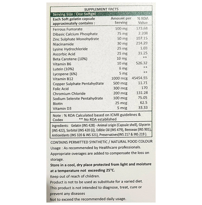 Add Multivita Soft Gelatin Capsule
