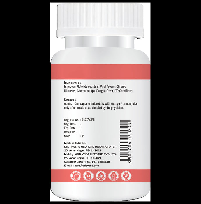 Add Platelets Capsule