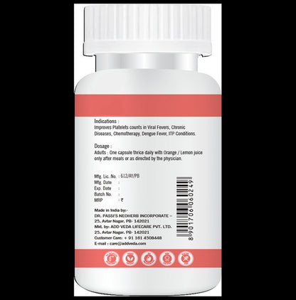 Add Platelets Capsule