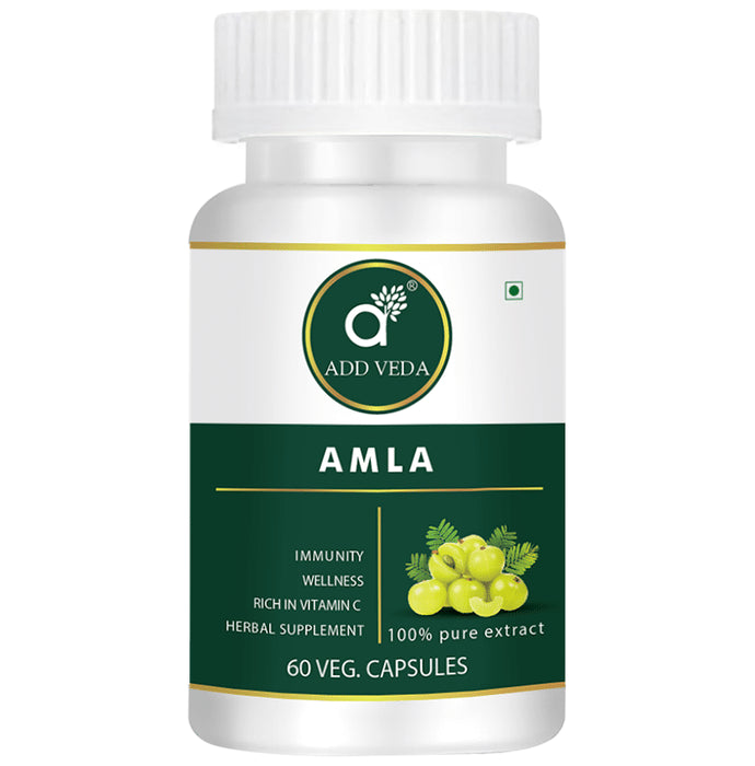 Add Veda Amla Veg Capsule - Classic Derma