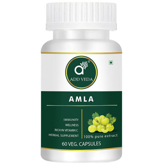Add Veda Amla Veg Capsule - Classic Derma