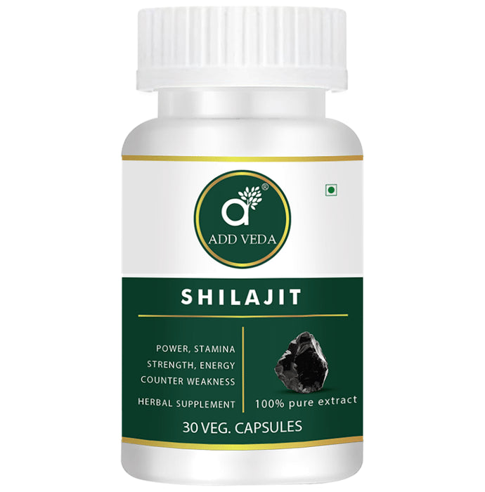Add Veda Shilajit Veg Capsule - Classic Derma