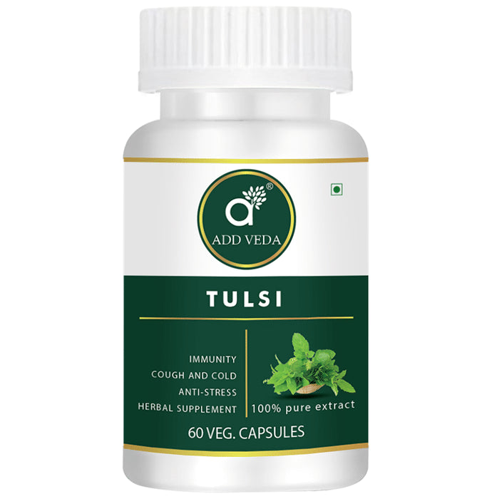 Add Veda Tulsi Veg Capsule - Classic Derma