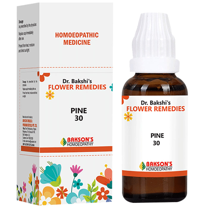 Dr Bakshi's Flower Remedies Pine 30 - Classic Derma