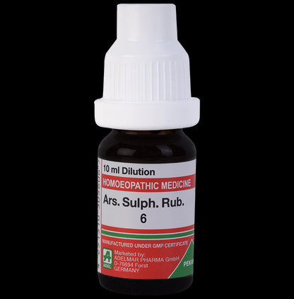 ADEL Ars. Sulf Rub. Dilution 6 - Classic Derma