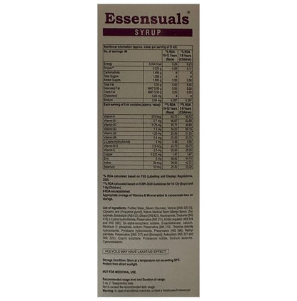 Essensuals Multivitamin Syrup
