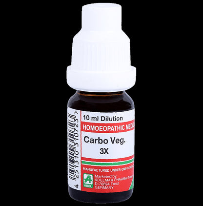 ADEL Carbo Veg Dilution 3X - Classic Derma