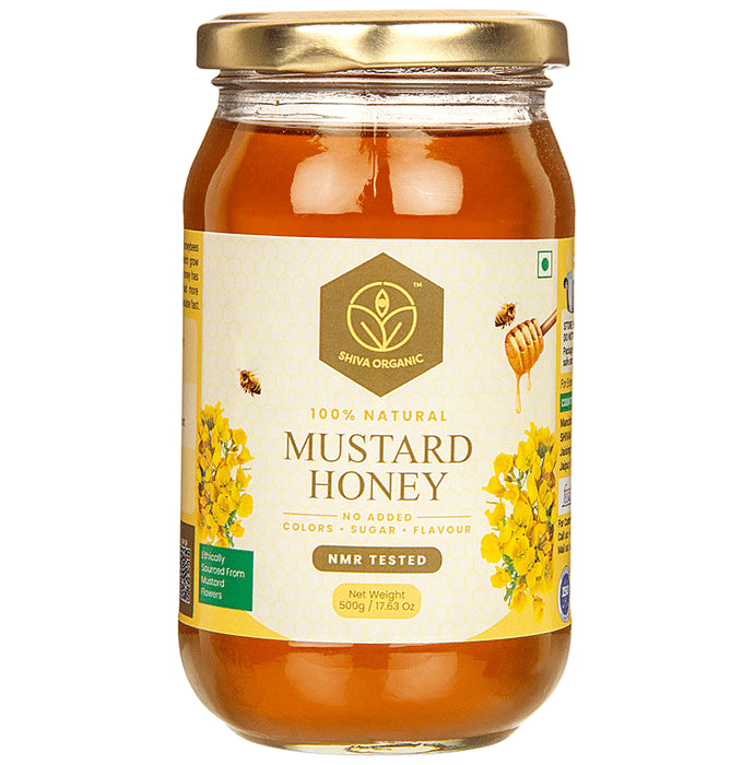 Shiva Organic Mustard Honey (500gm Each) - Classic Derma