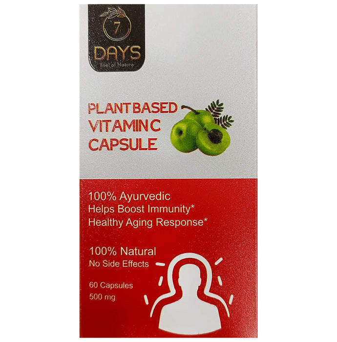 7Days Vitamin-C 500mg Capsule - Classic Derma