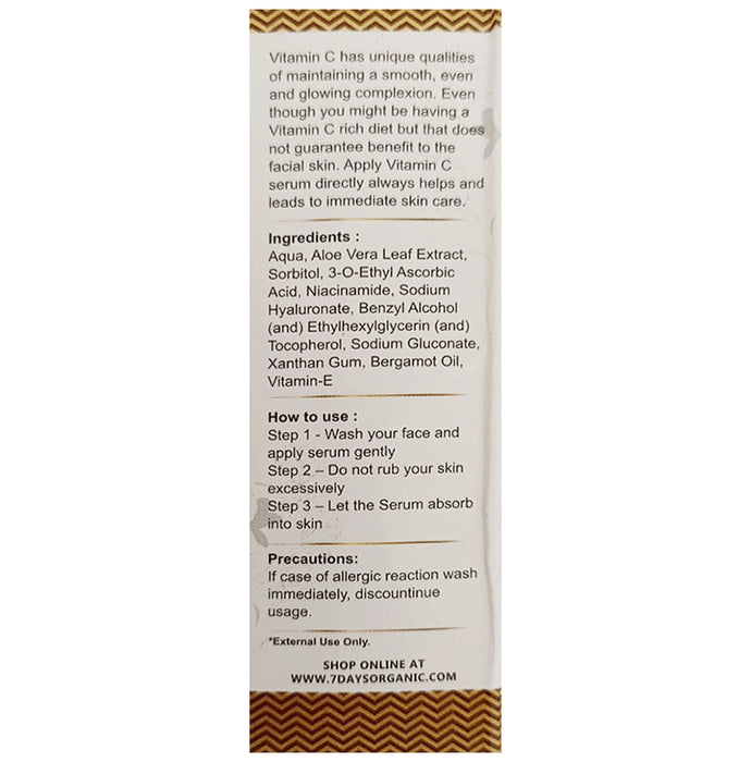 7Days Vitamin C Face Serum