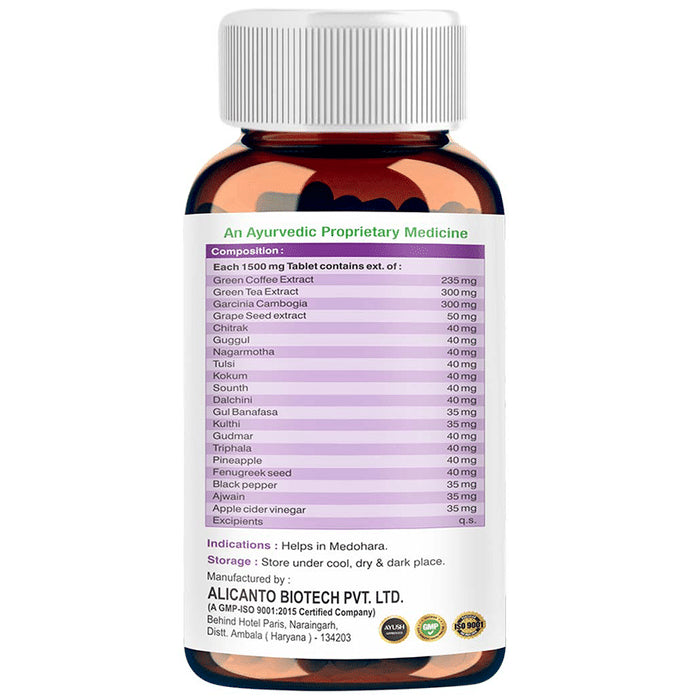 Voxveda Herbal Fat Burner 1500mg Tablet
