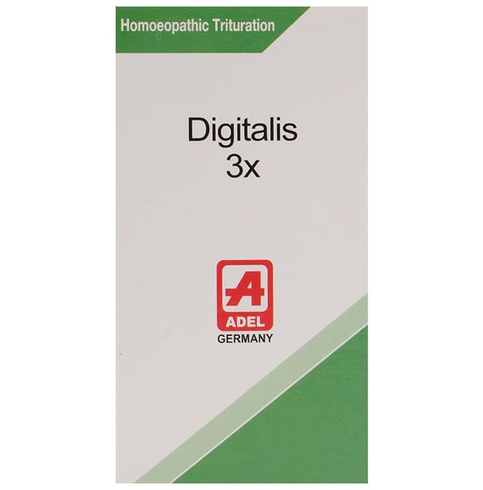 ADEL Digitalis Trituration Tablet 3X - Classic Derma