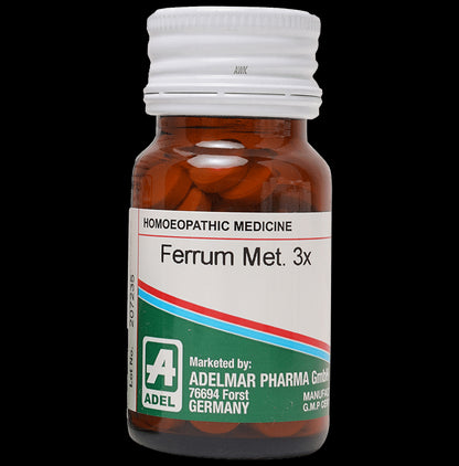 ADEL Ferrum Met Trituration Tablet 3X - Classic Derma