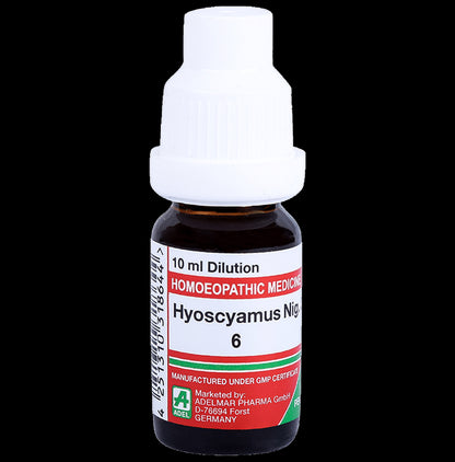 ADEL Hyoscyamus Nig. Dilution 6 - Classic Derma
