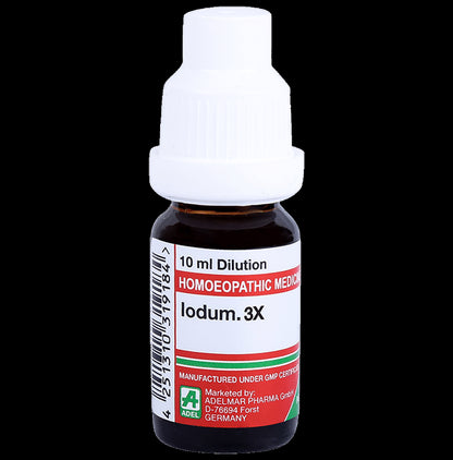 ADEL Iodum. Dilution 3X - Classic Derma