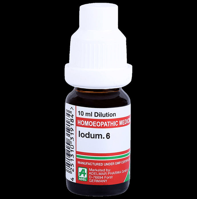 ADEL Iodum. Dilution 6 - Classic Derma