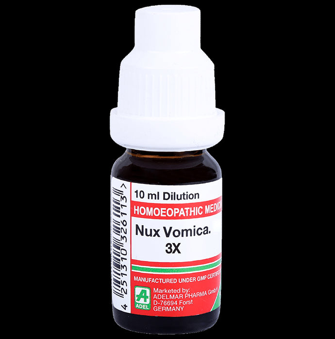 ADEL Nux Vomica Dilution 3X - Classic Derma