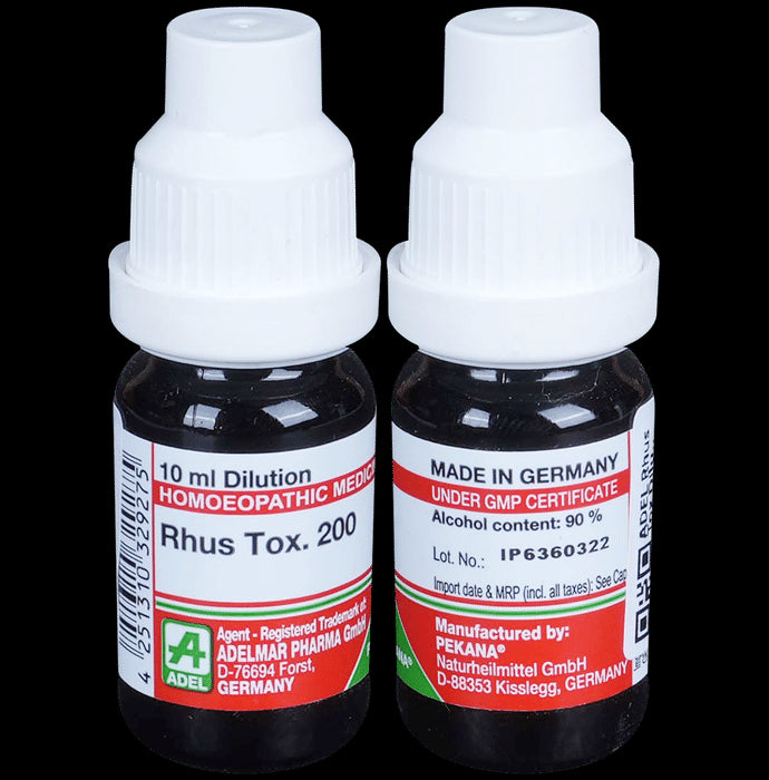 ADEL Rhus Tox Dilution 200 - Classic Derma
