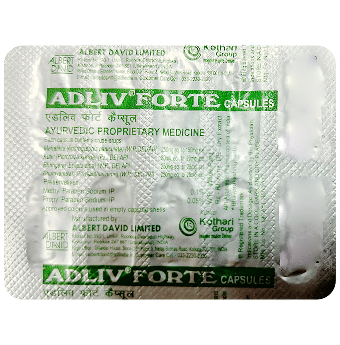 Adliv Forte Capsule - Classic Derma
