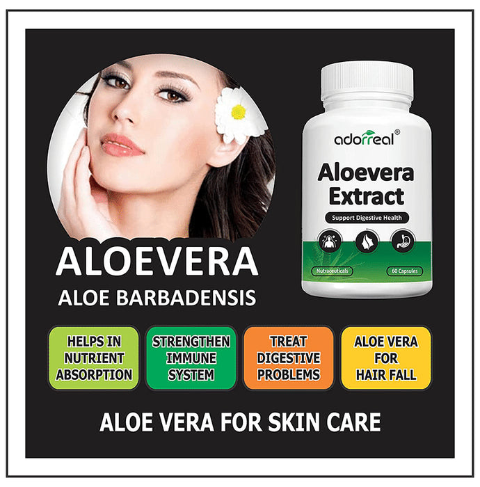 Adorreal Aloevera Extract Capsule