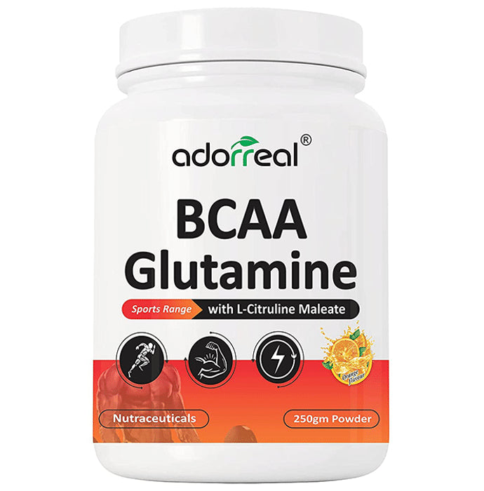 Adorreal BCCA Glutamine Powder Orange - Classic Derma
