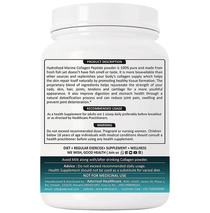 Adorreal Marine Collagen Powder Orange