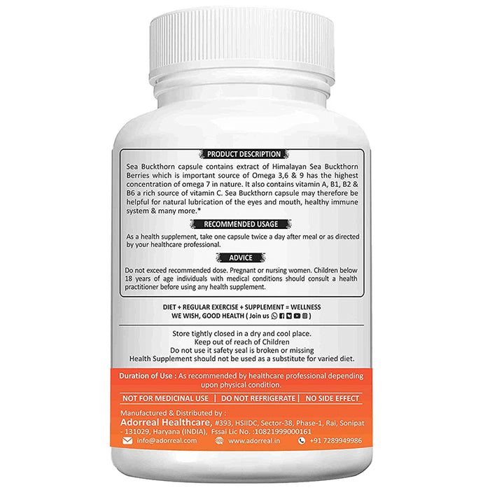 Adorreal Seabuckthorn Extract Capsule