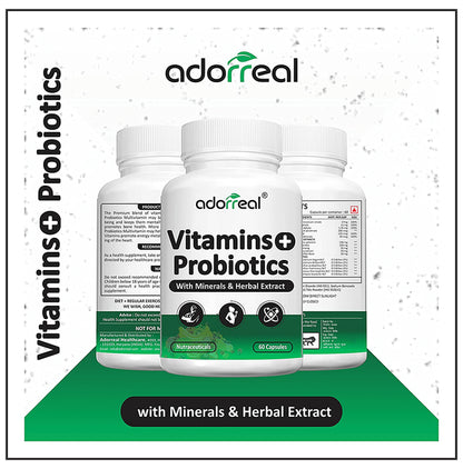 Adorreal Vitamins + Probiotics Capsule