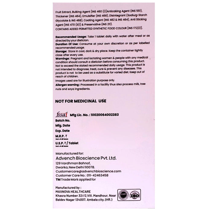 Adrun 9G Multivitamin Antioxidant Tablet