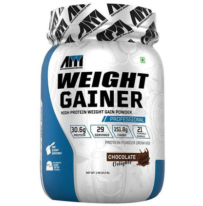Advance MuscleMass Weight Gainer Powder Chocolate Delight - Classic Derma