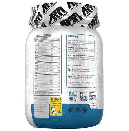 Advance MuscleMass Weight Gainer Powder Chocolate Delight