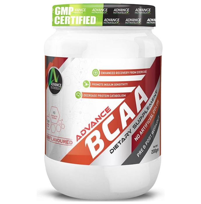 Advance Nutratech BCAA Powder Unflavoured - Classic Derma