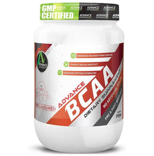 Advance Nutratech BCAA Powder Unflavoured - Classic Derma